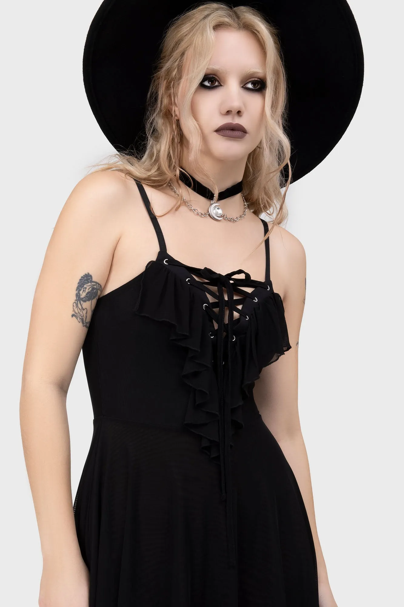 Anshee Lace-Up Dress