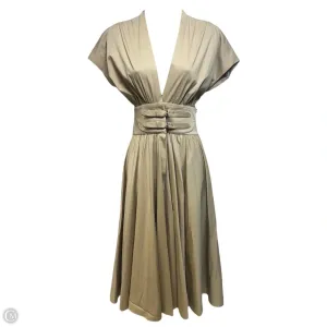 Bardello Belted Dress By Alexis In Beige, Size: M