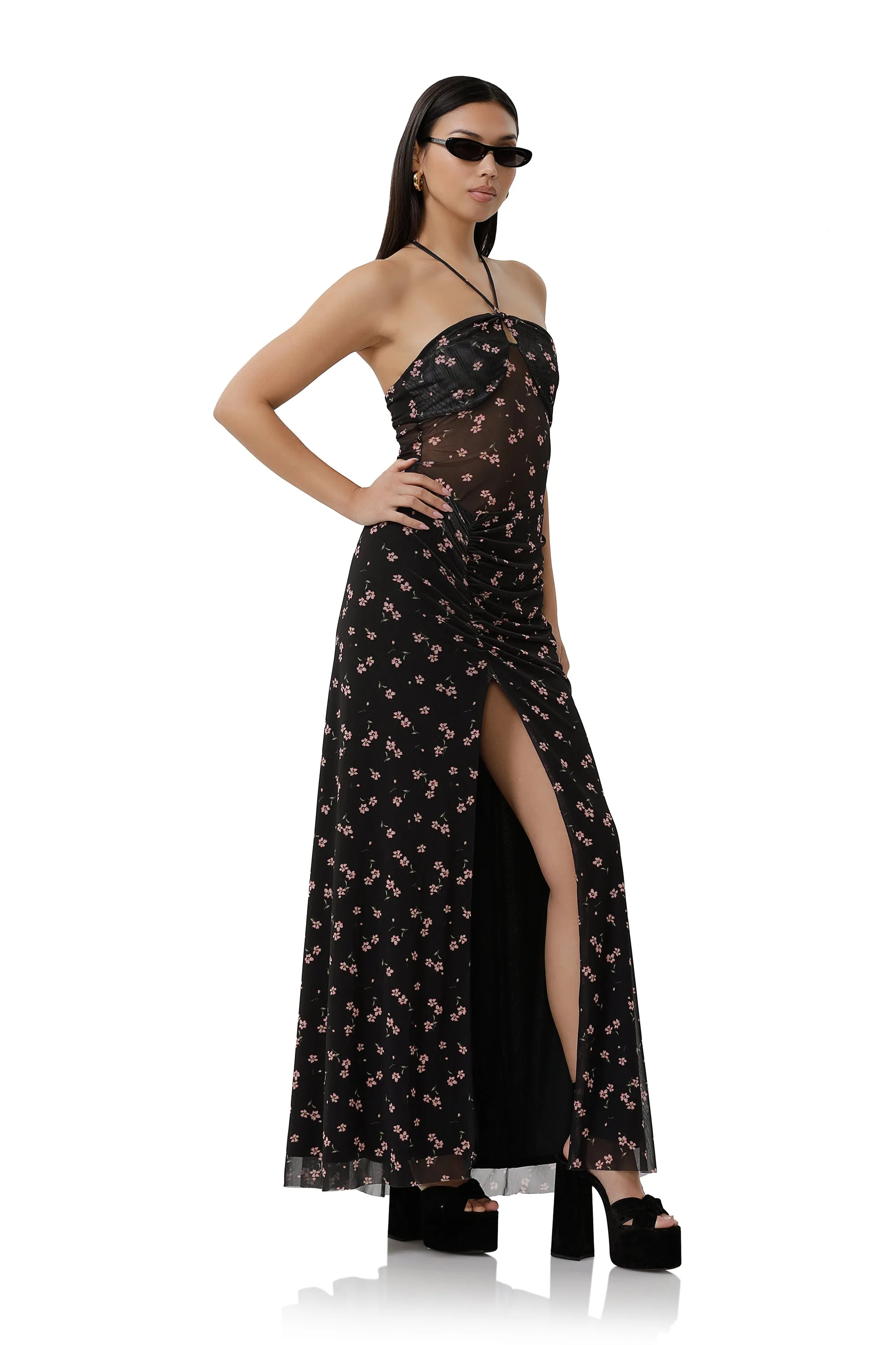 Britta Dress - Delicate Ditsy