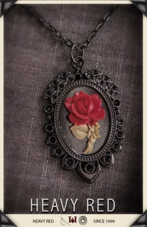 Clandestine Affair Red Rose Cameo