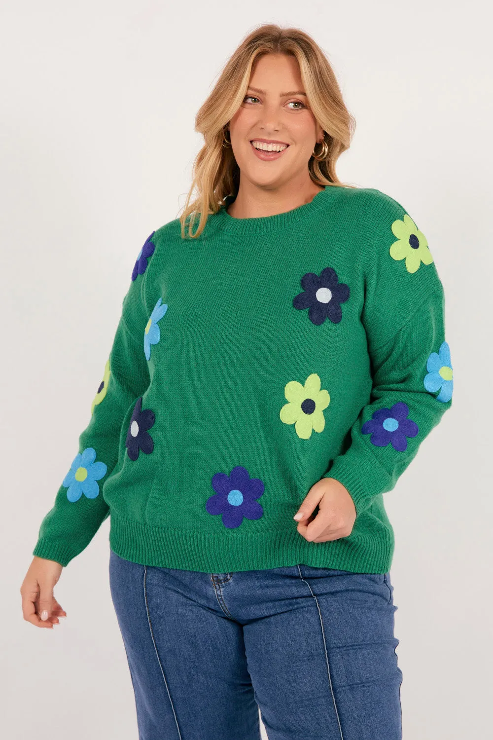 Delphi Jumper in Oasis