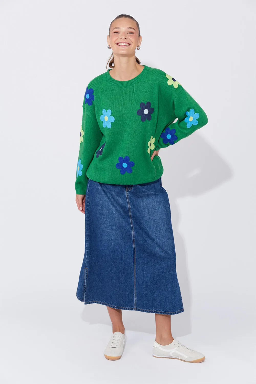 Delphi Jumper in Oasis
