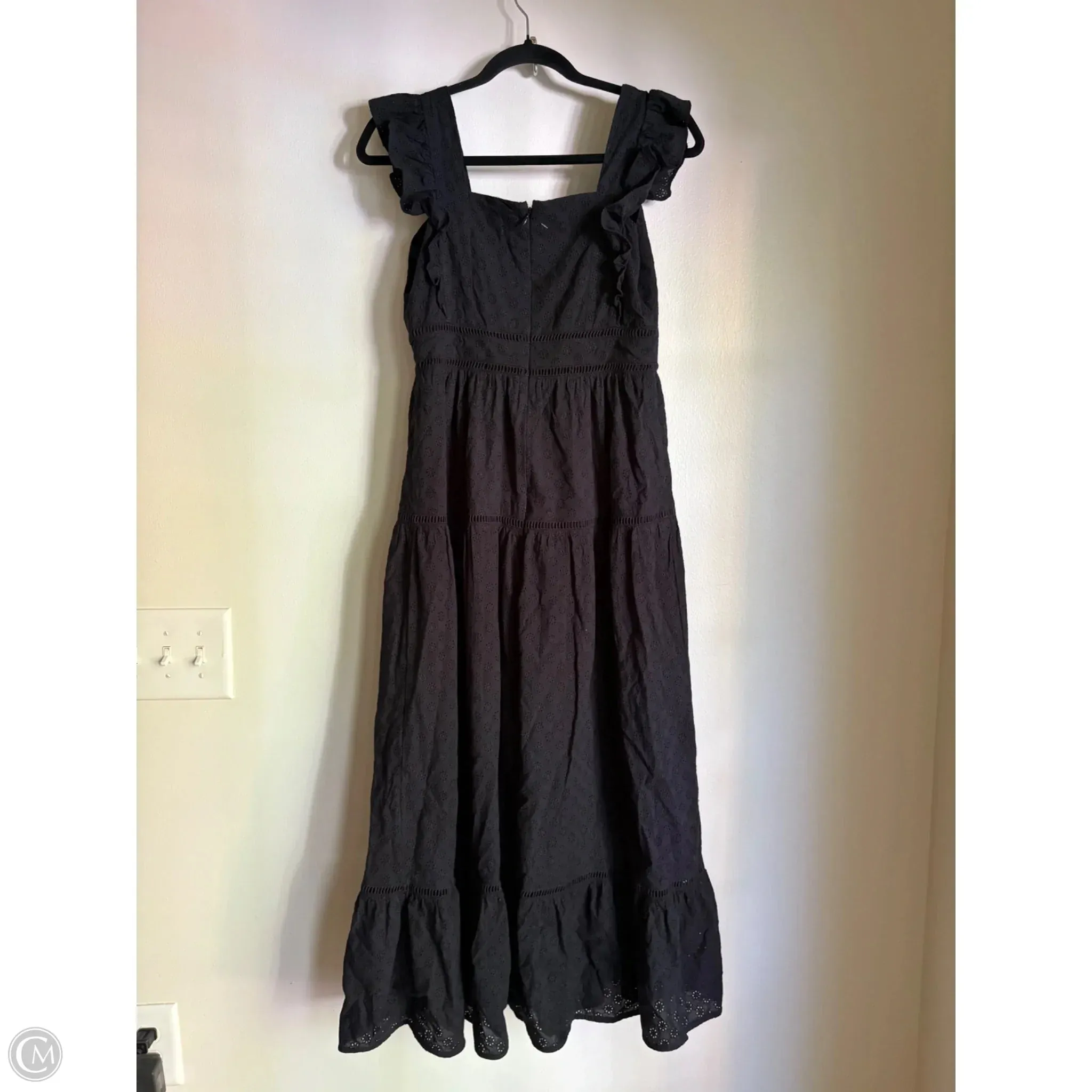 Dress Casual Maxi By Ann Taylor In Black, Size: S