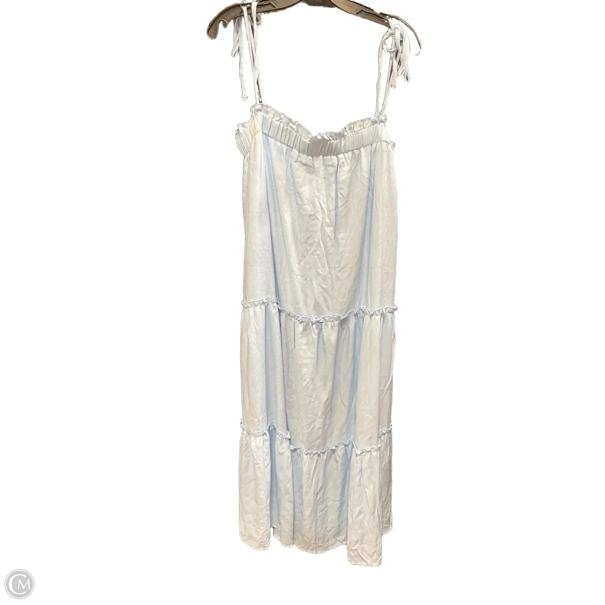 Dress Casual Maxi By Clothes Mentor In Blue, Size: Xl