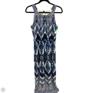 Dress Casual Maxi By Enfocus In Blue, Size: M