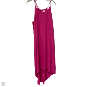 Dress Casual Maxi By Old Navy In Pink, Size: Xl