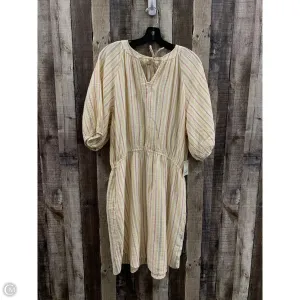 Dress Casual Midi By Ana In Striped Pattern, Size: Xl