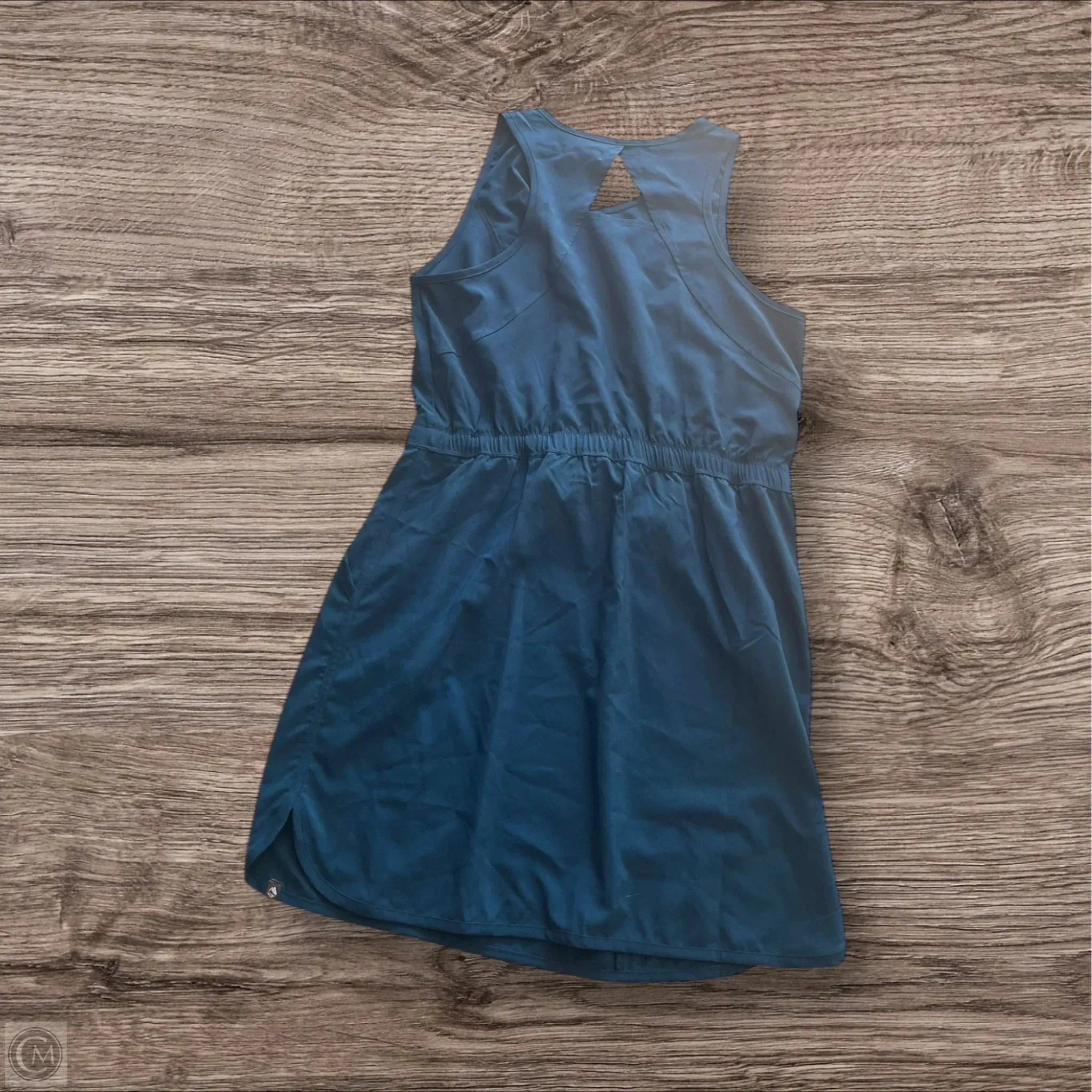 Dress Casual Midi By Clothes Mentor In Blue, Size: L