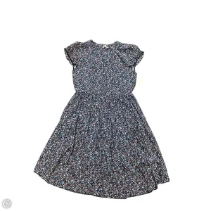 Dress Casual Midi By Cme In Blue & Purple, Size: S