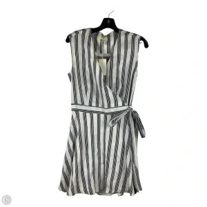 Dress Casual Midi By Melloday In Striped Pattern, Size: S