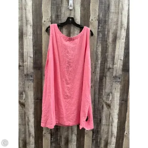 Dress Casual Short By A New Day In Pink, Size: 2x