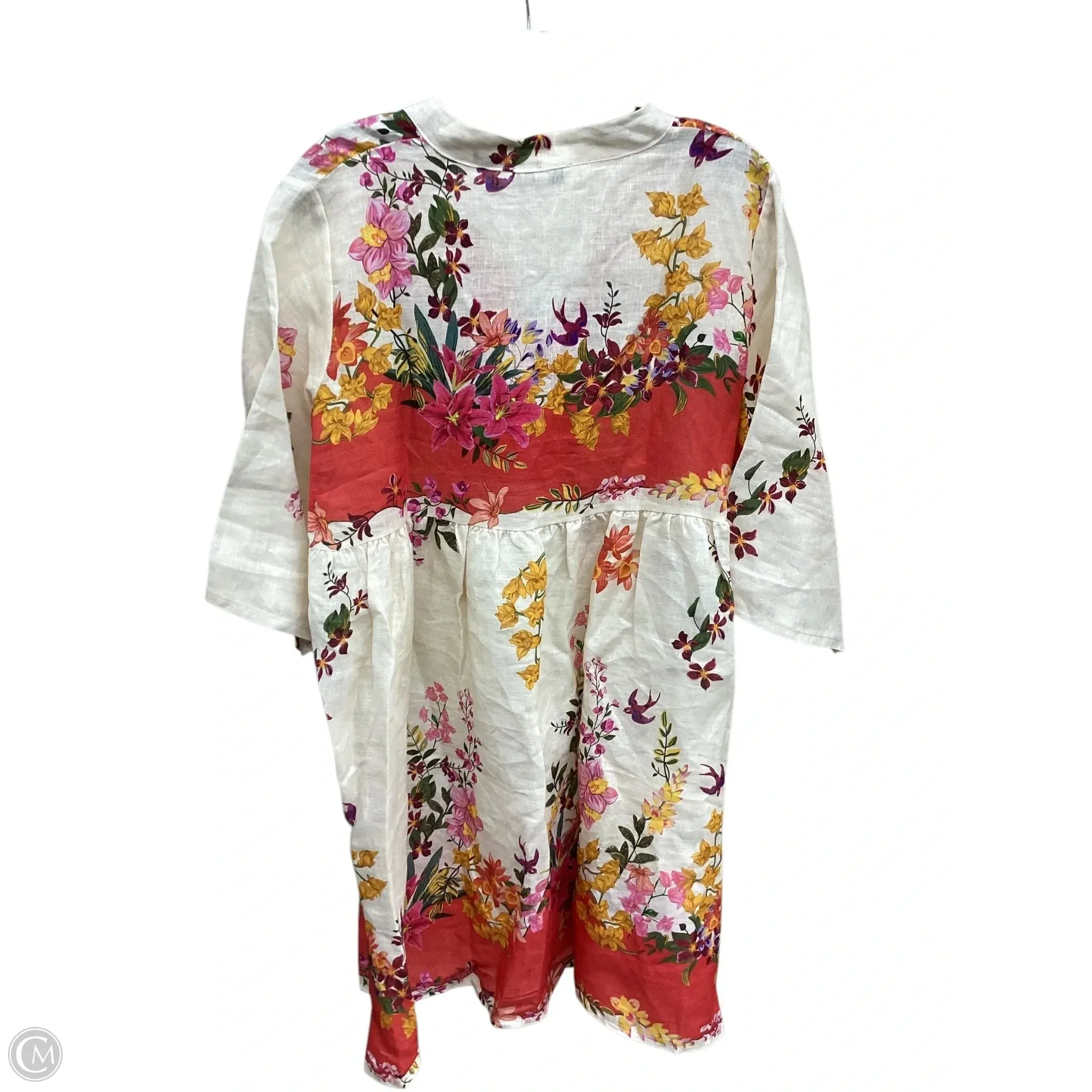 Dress Casual Short By Cmc In Floral Print, Size: M
