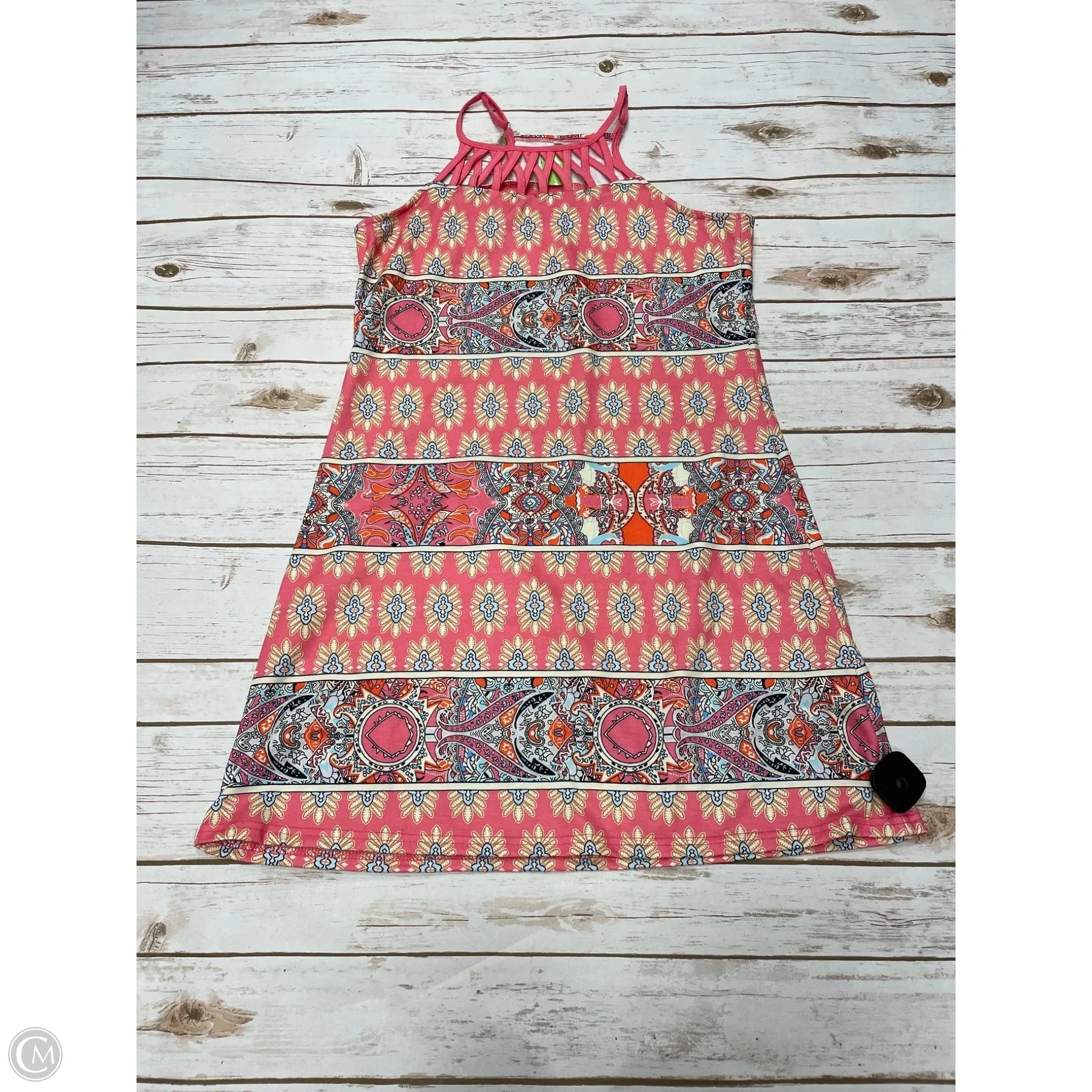 Dress Casual Short By Cmf In Pink, Size: M