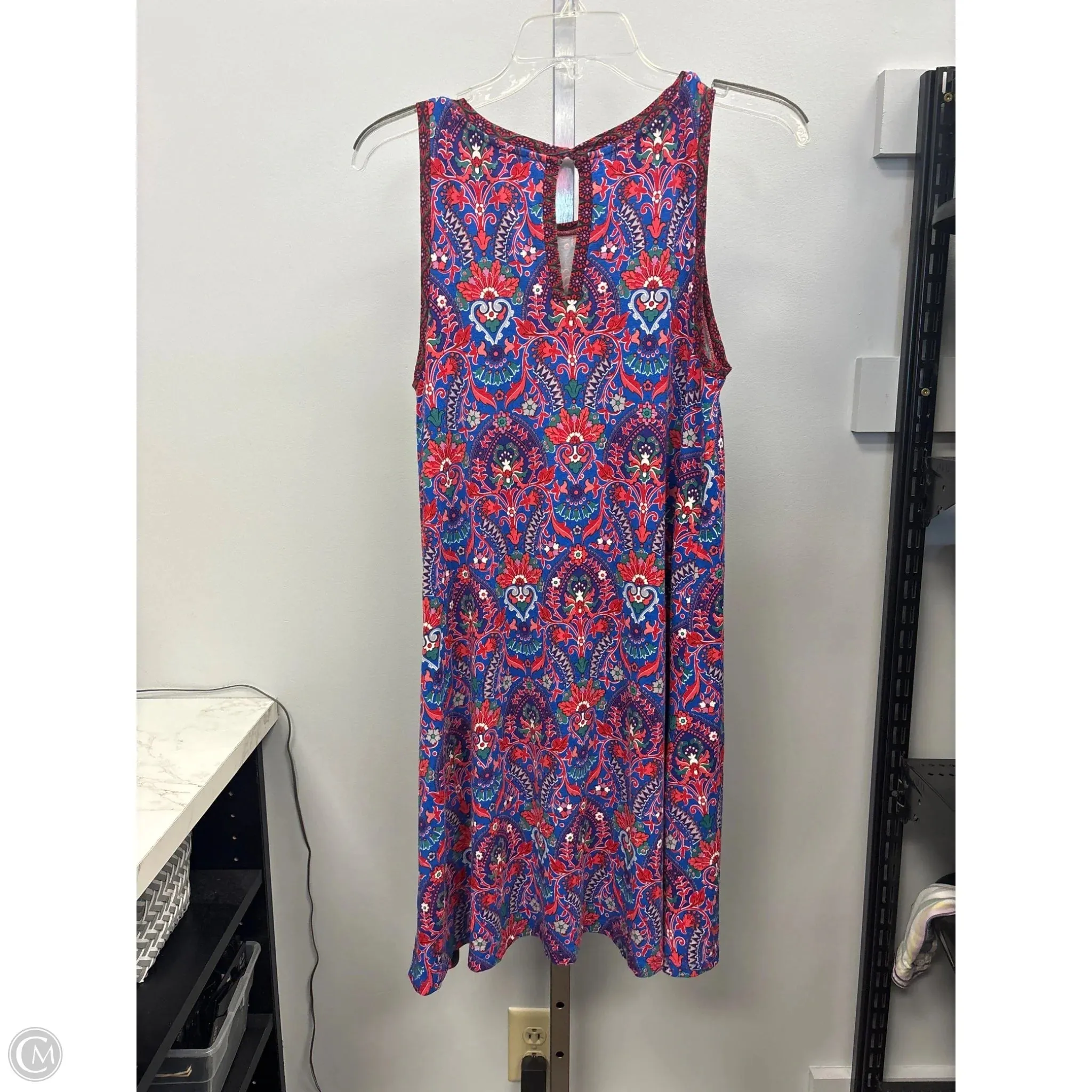 Dress Casual Short By Loft In Paisley Print, Size: Sp