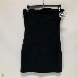 Dress Casual Short By Zara In Black Denim, Size: S