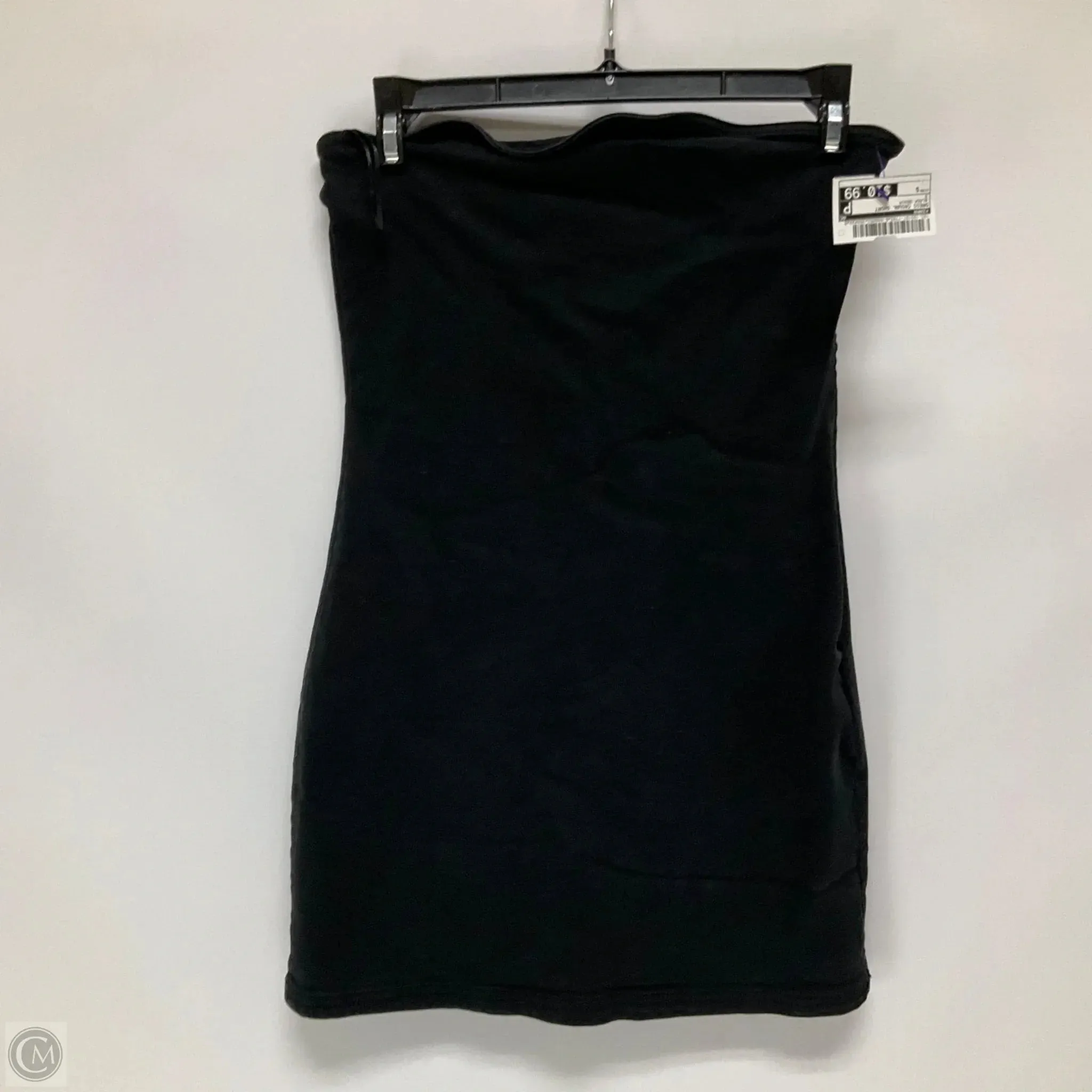 Dress Casual Short By Zara In Black Denim, Size: S