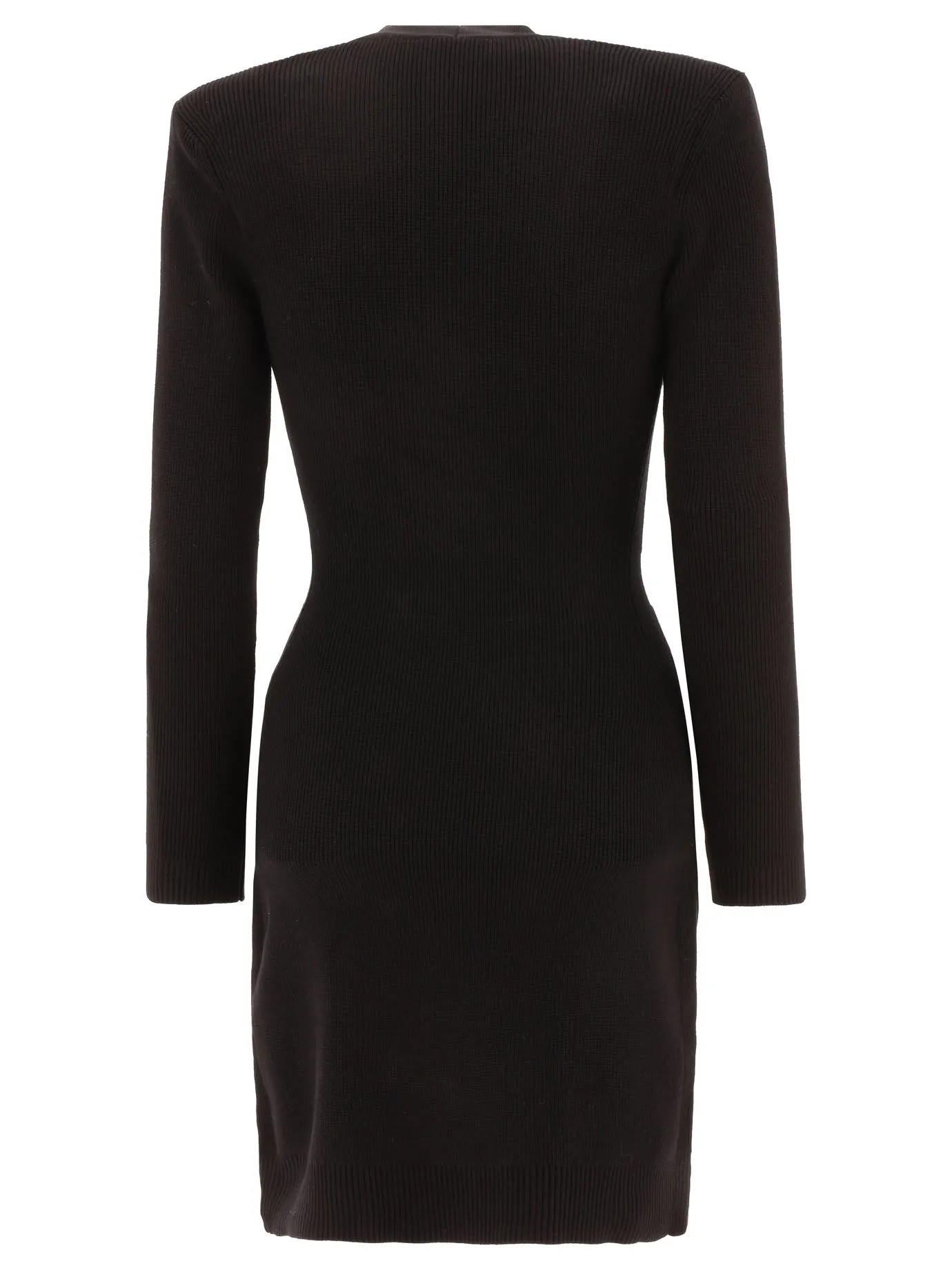 Elisabetta Franchi V-Neck Knitted Dress