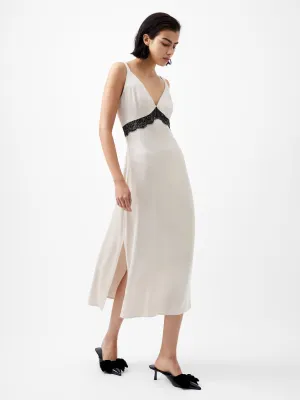 Ennis Eco Satin Lace Dress