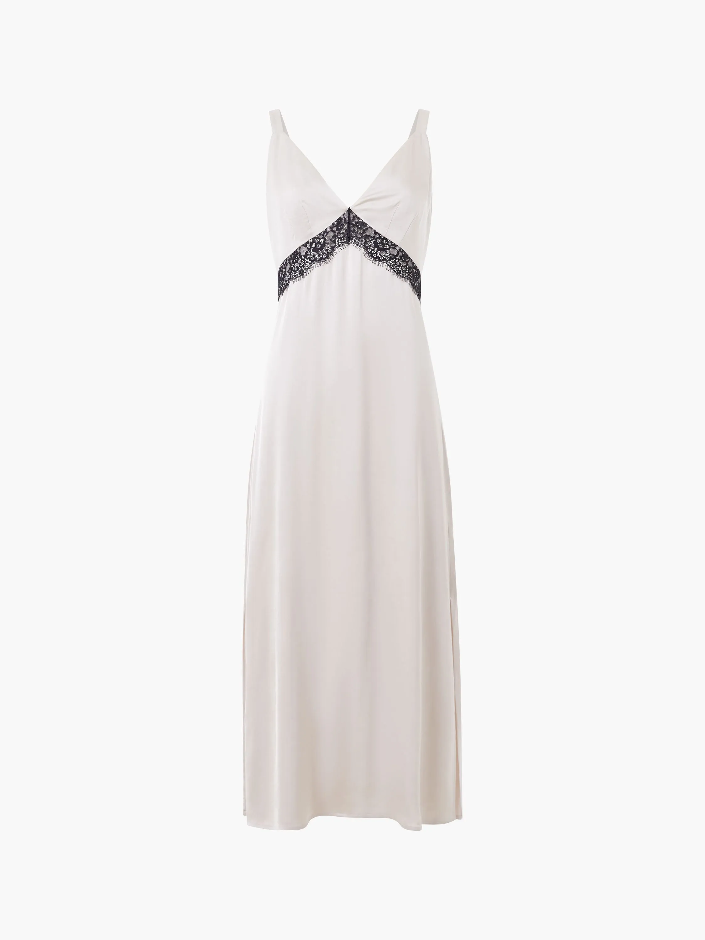 Ennis Eco Satin Lace Dress
