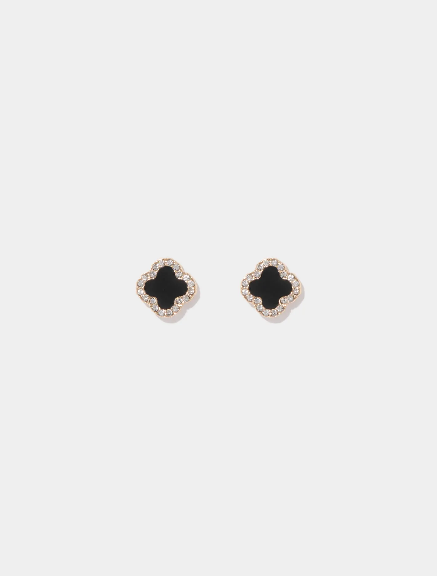 Fern Flower Stud Earrings