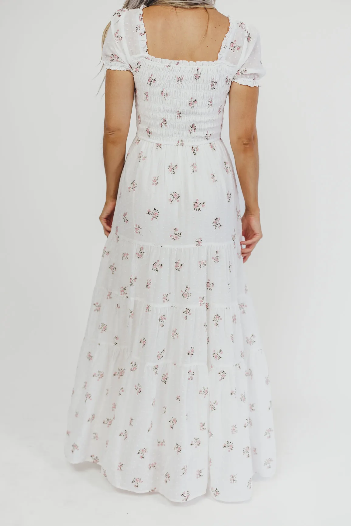 Harper Worth Maxi Dress in Pink Floral - Bump Friendly ($40 off This Week)