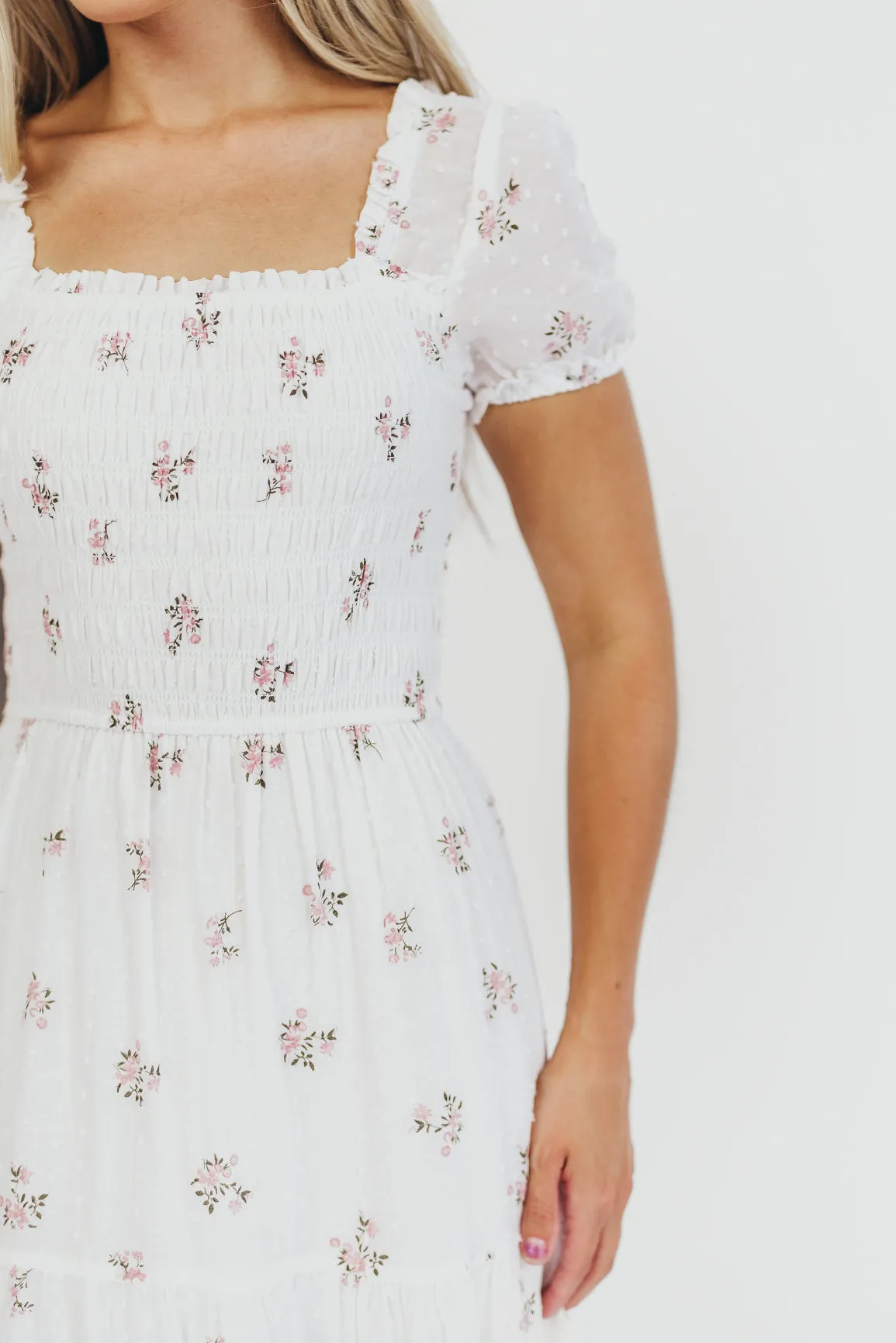 Harper Worth Maxi Dress in Pink Floral - Bump Friendly ($40 off This Week)