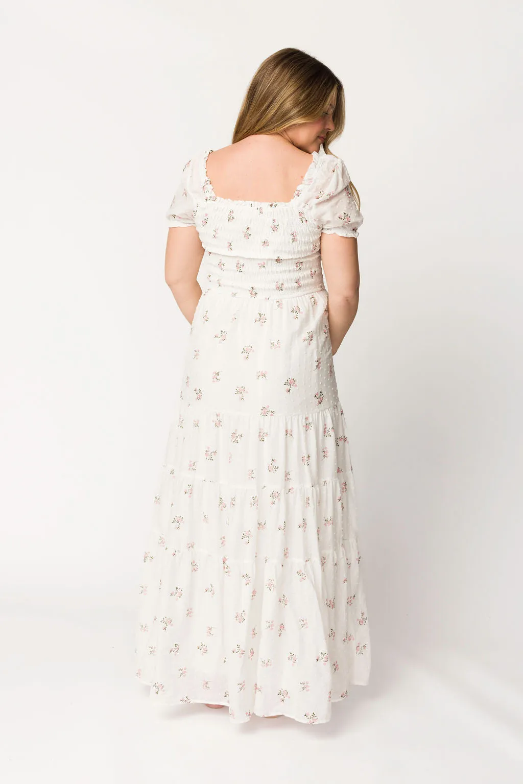 Harper Worth Maxi Dress in Pink Floral - Bump Friendly ($40 off This Week)