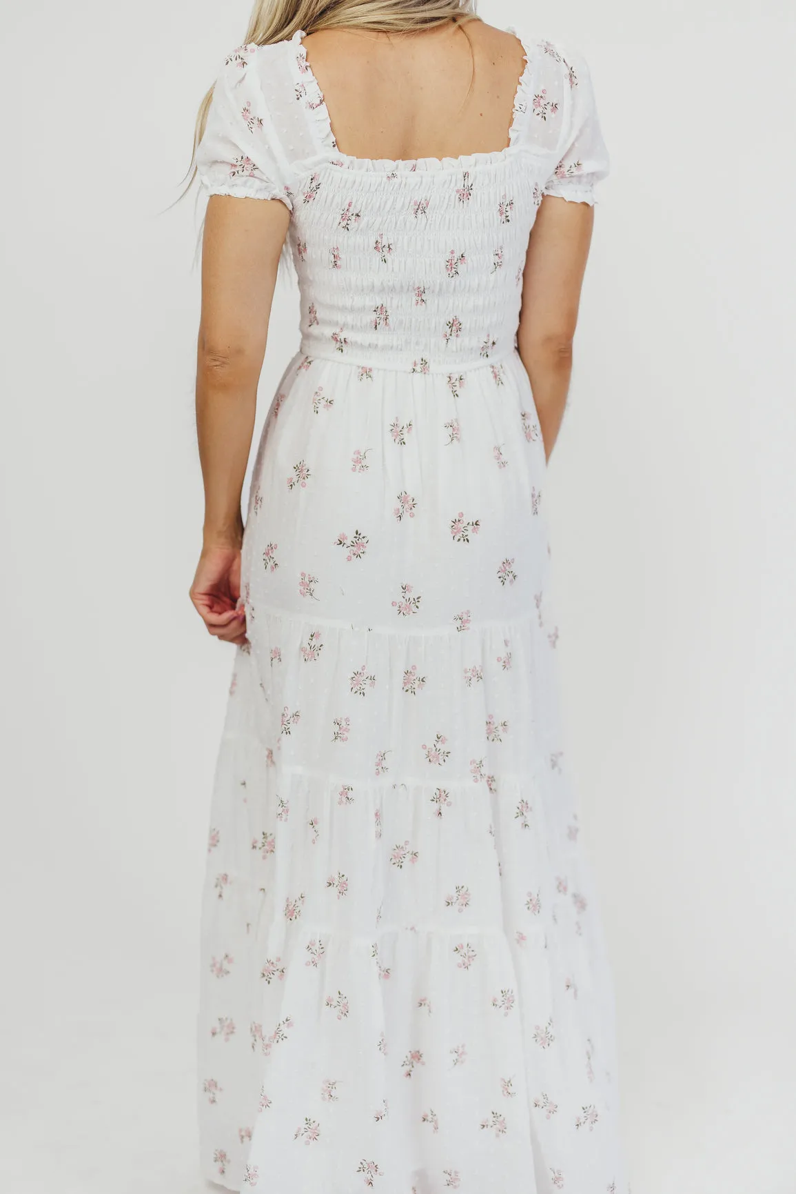 Harper Worth Maxi Dress in Pink Floral - Bump Friendly ($40 off This Week)