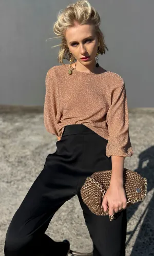 hoss Honey Glam Tie back Top