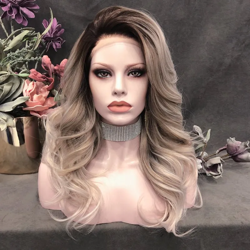 IMstyle Alicia Layer Cut Collection Lace Front Synthetic Wig Super Daily high density 13*2 mini free parting lace wig