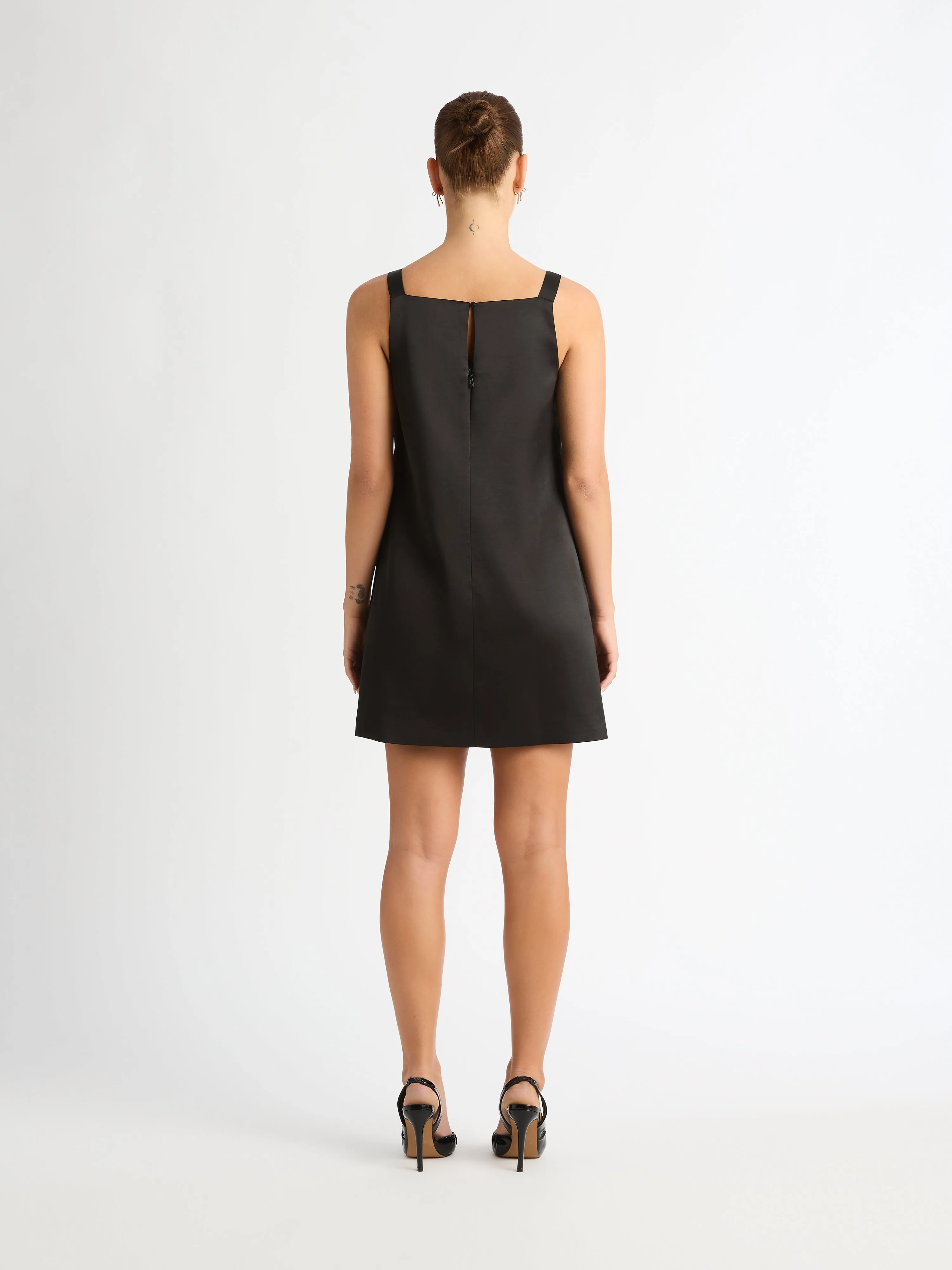 KALINA SHIFT MINI DRESS