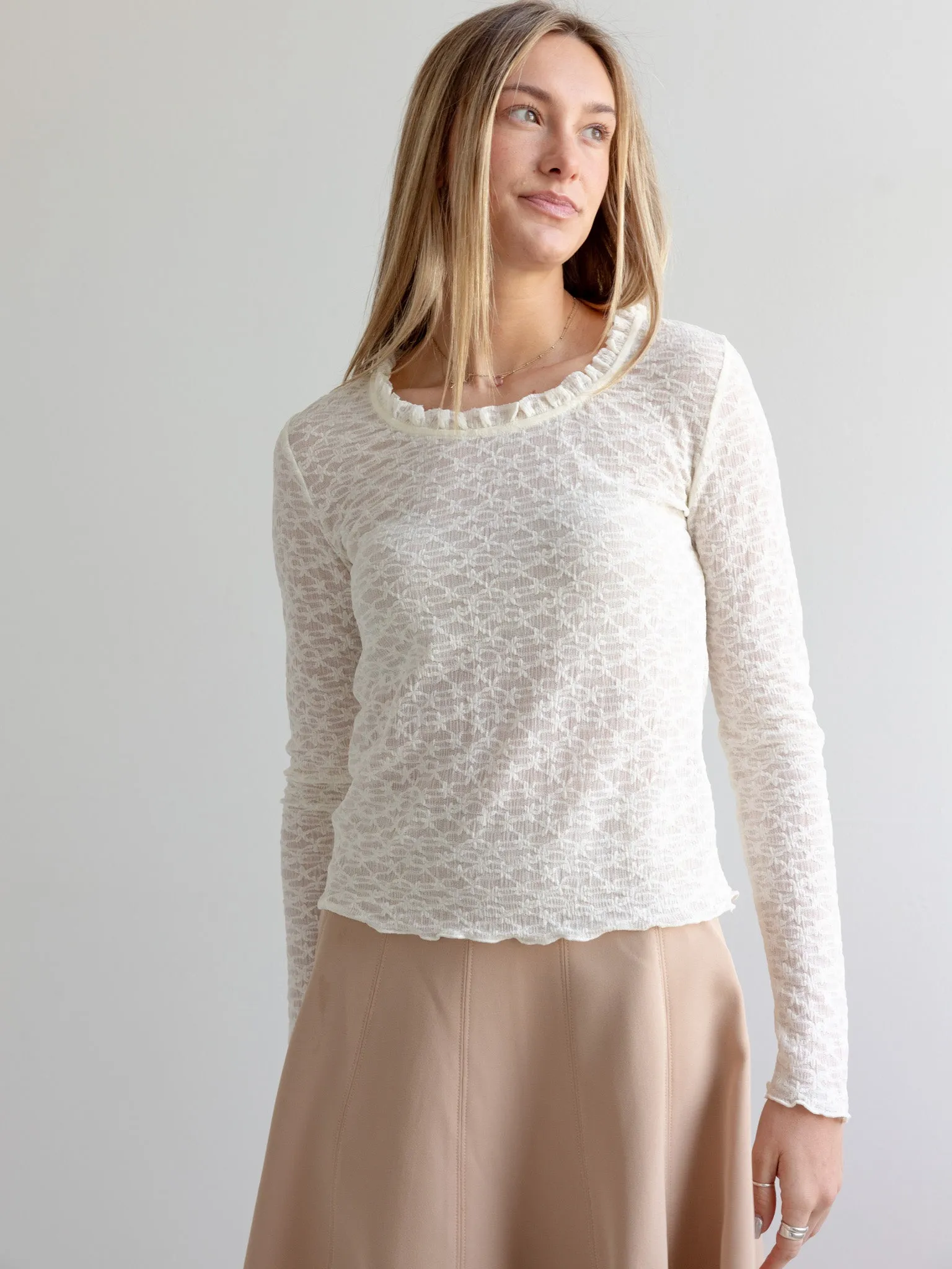 Lillian Lace Top