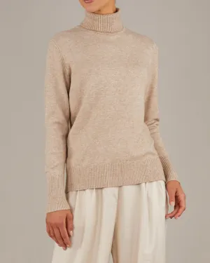 Manor Turtleneck Knit - Oatmeal