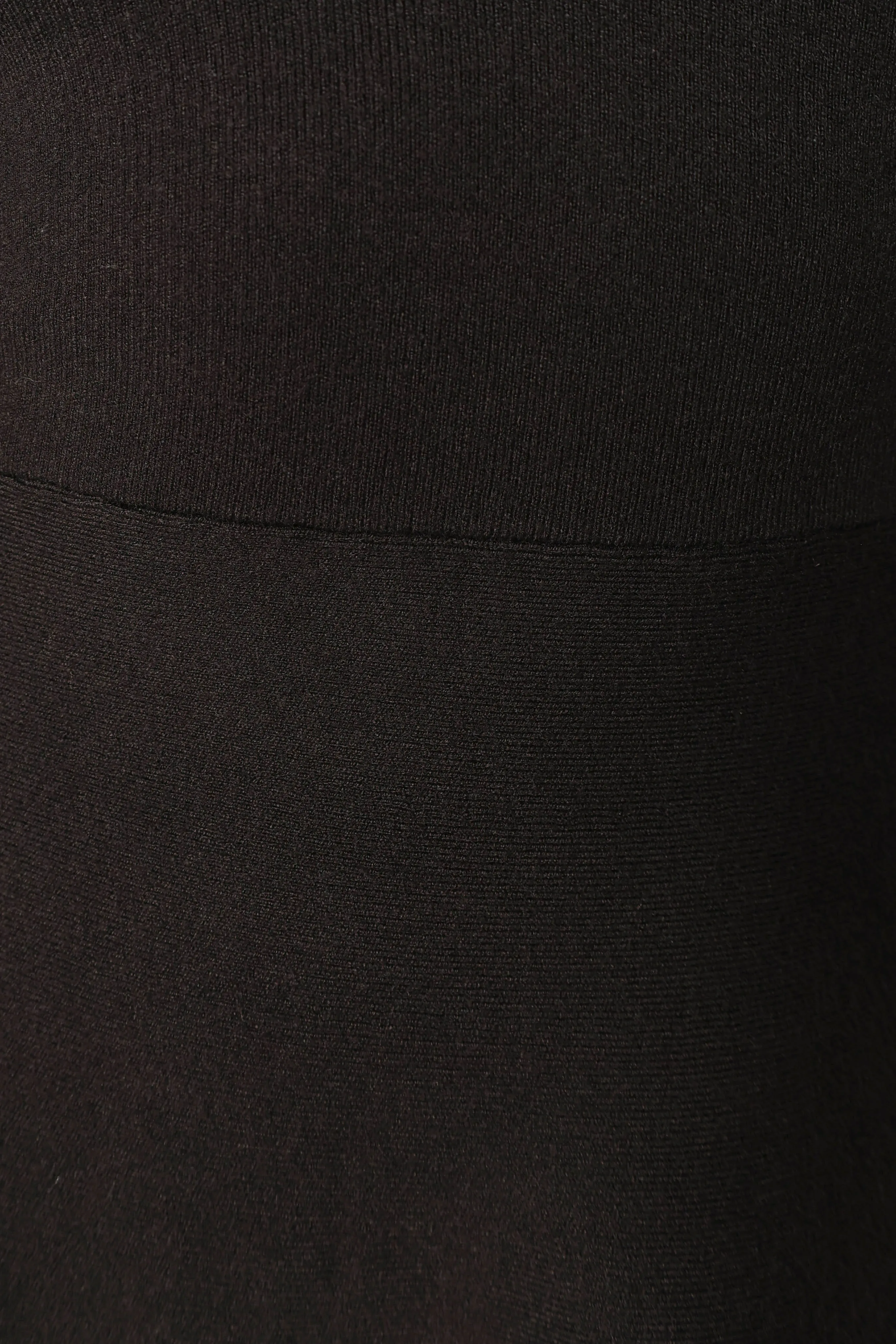 Marianne Long Sleeve Mini Dress - Black