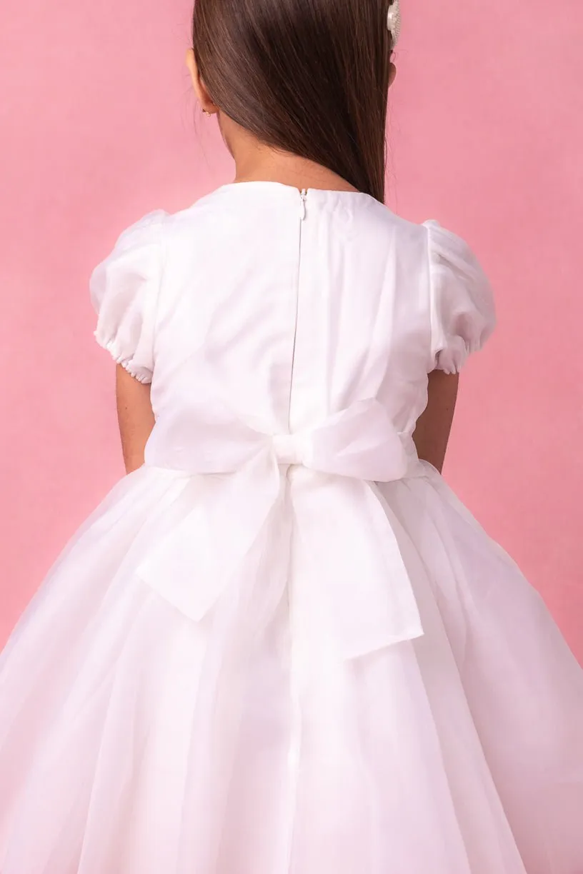 Mini Cupcake Dress in White