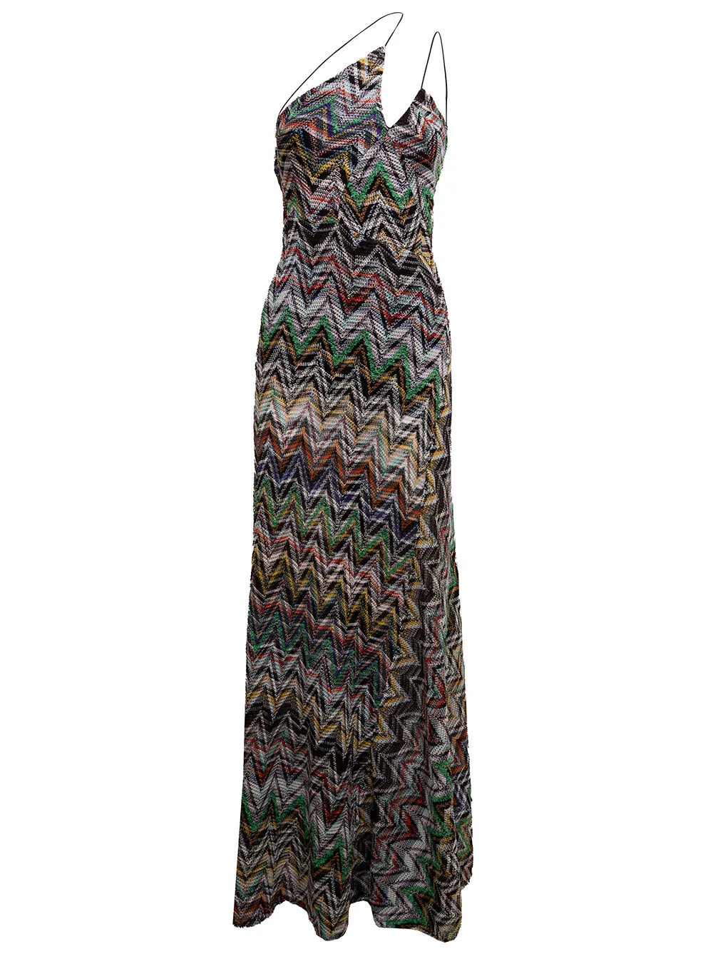 Missoni Zig Zag Low-Back Knitted Dress