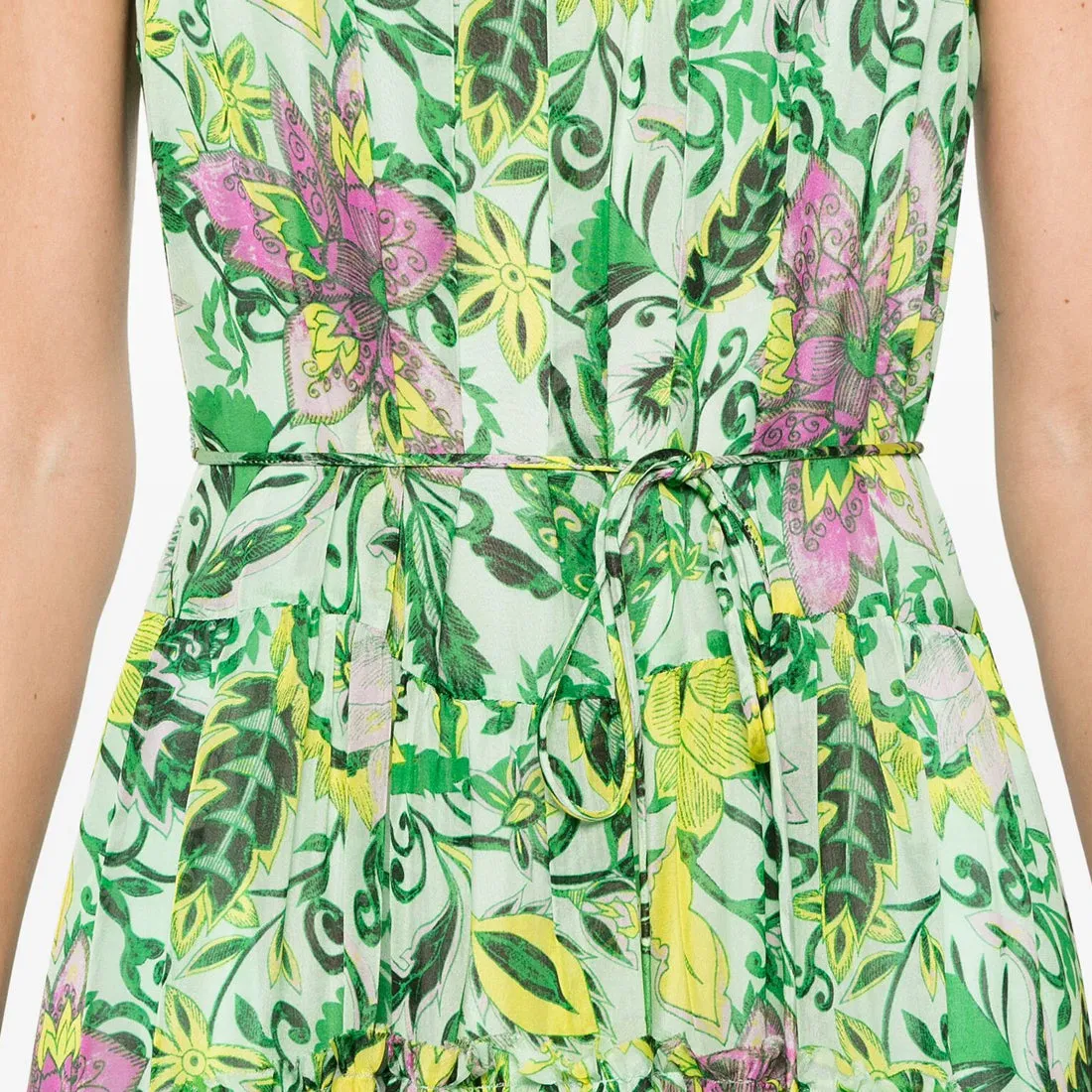 Modena Dress Garden Paisley Mint