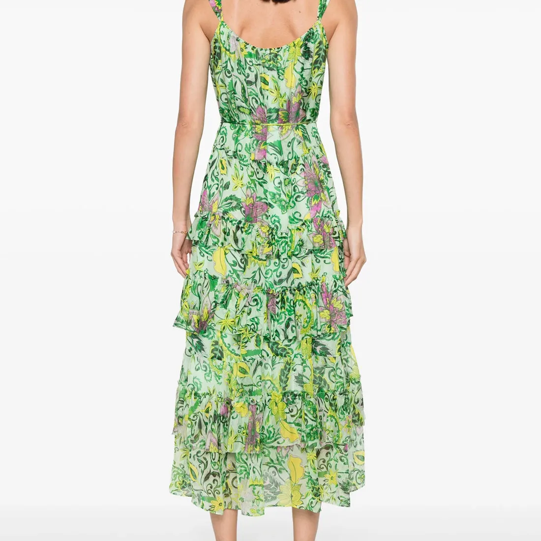 Modena Dress Garden Paisley Mint