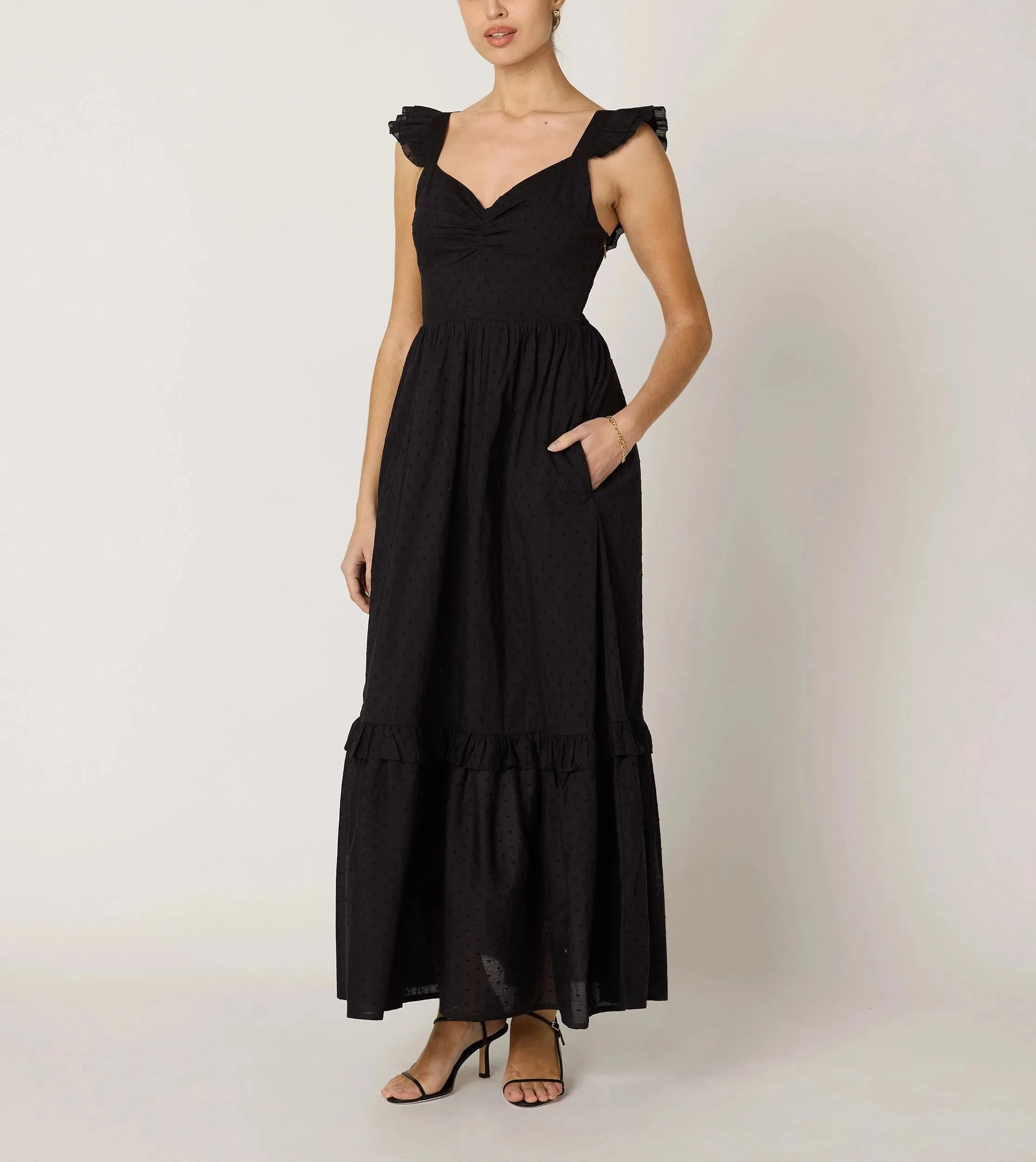 Nica Maxi Dress | Black