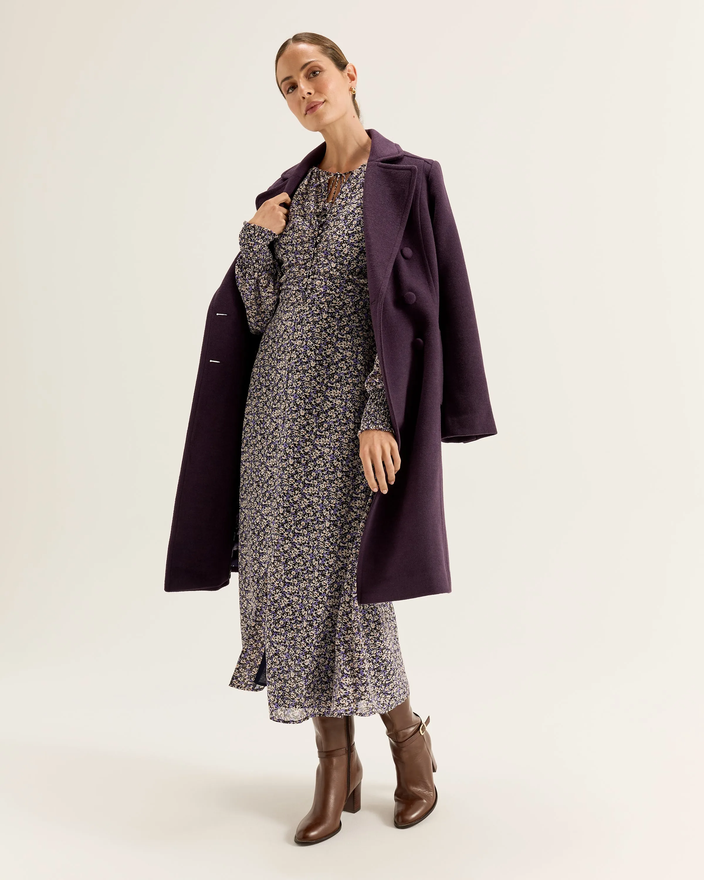 Parisian Bloom Midi Dress