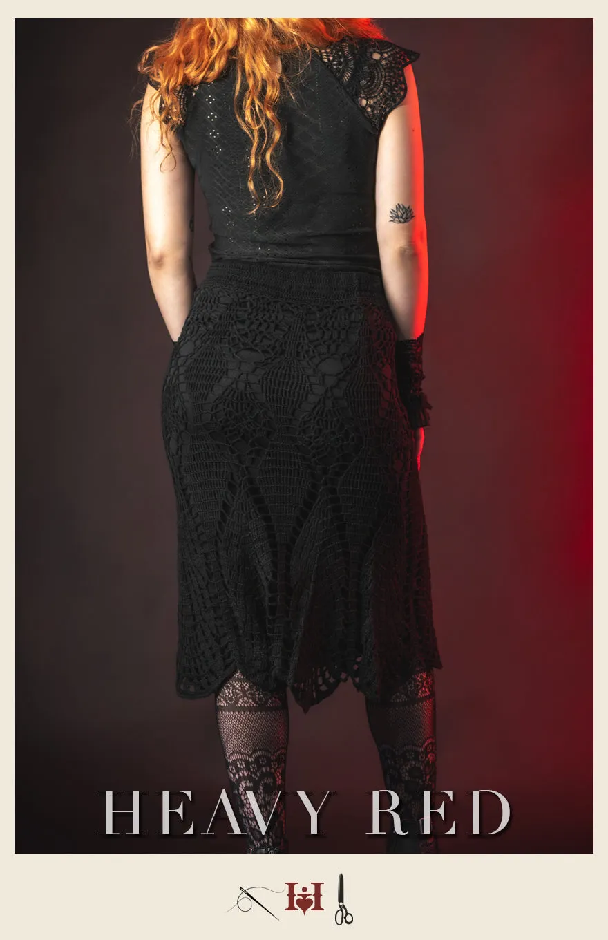 Parisian Crocheted Flip Skirt