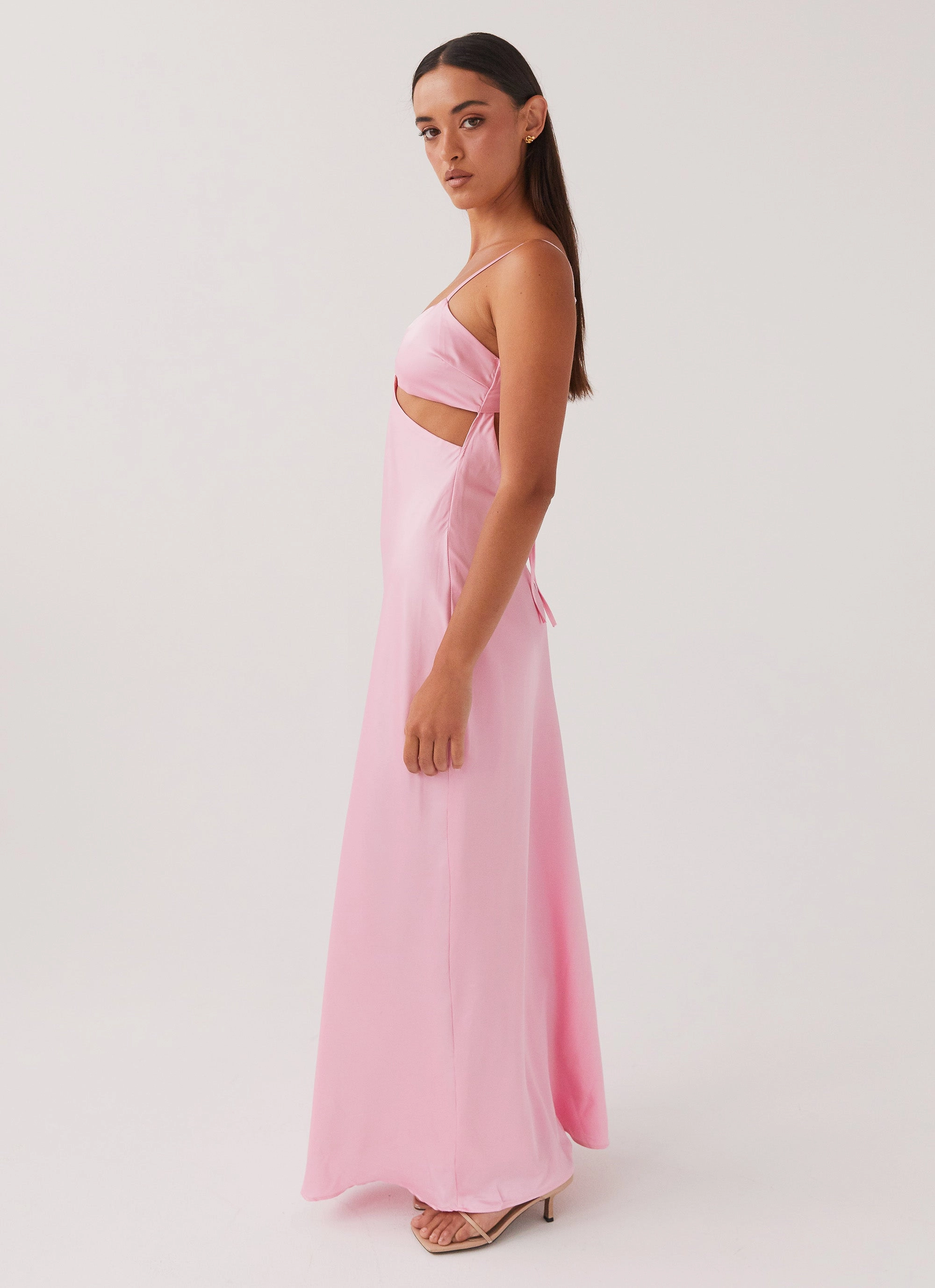 Pretty In Pink Maxi Dress - Rose Quartz