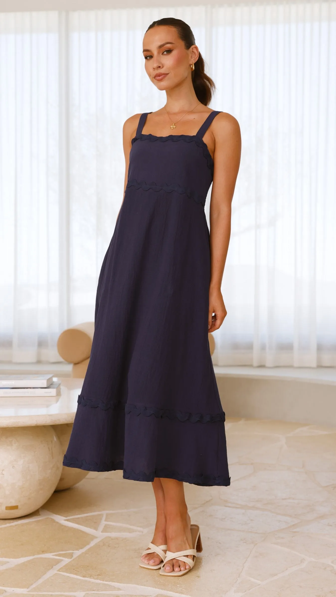 Raelynn Maxi Dress - Navy