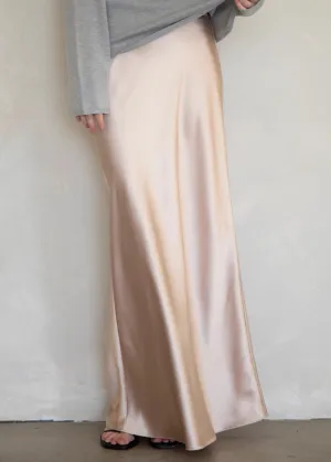 Reggie Maxi Skirt - Champagne