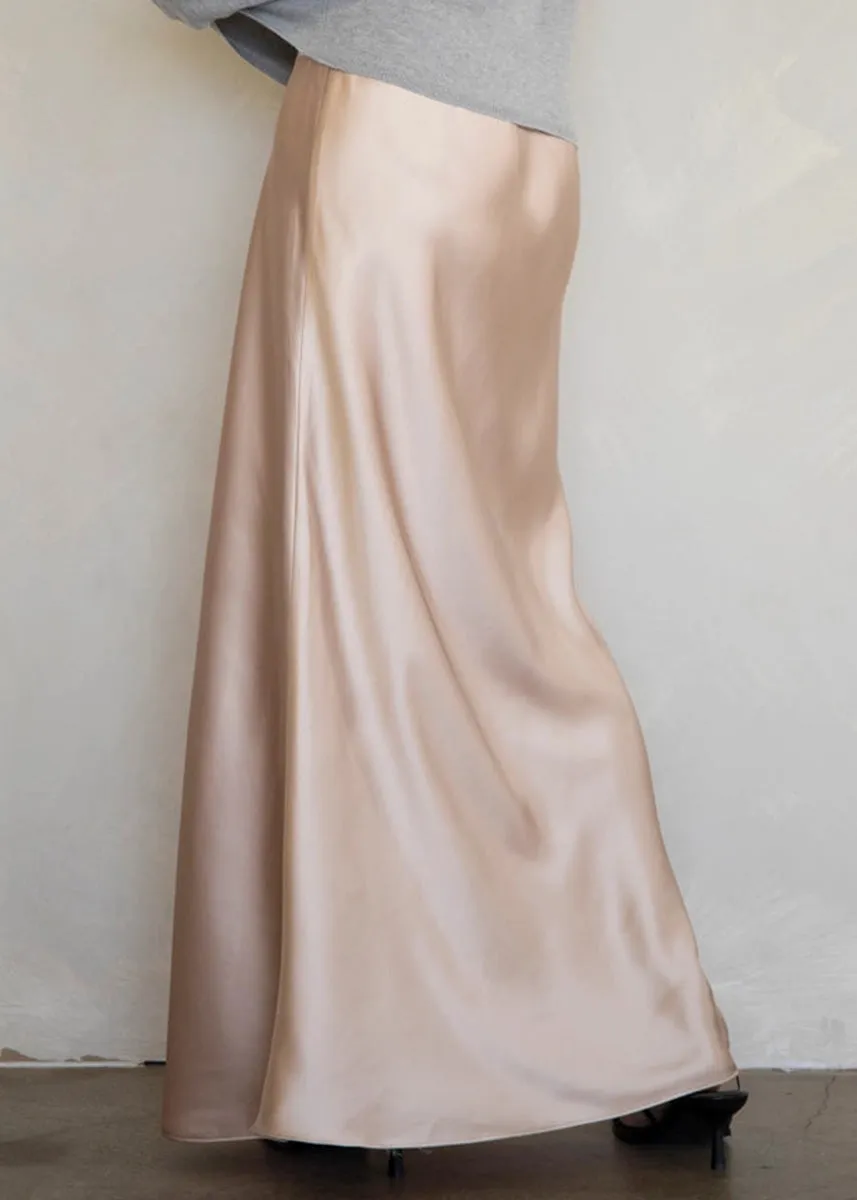 Reggie Maxi Skirt - Champagne