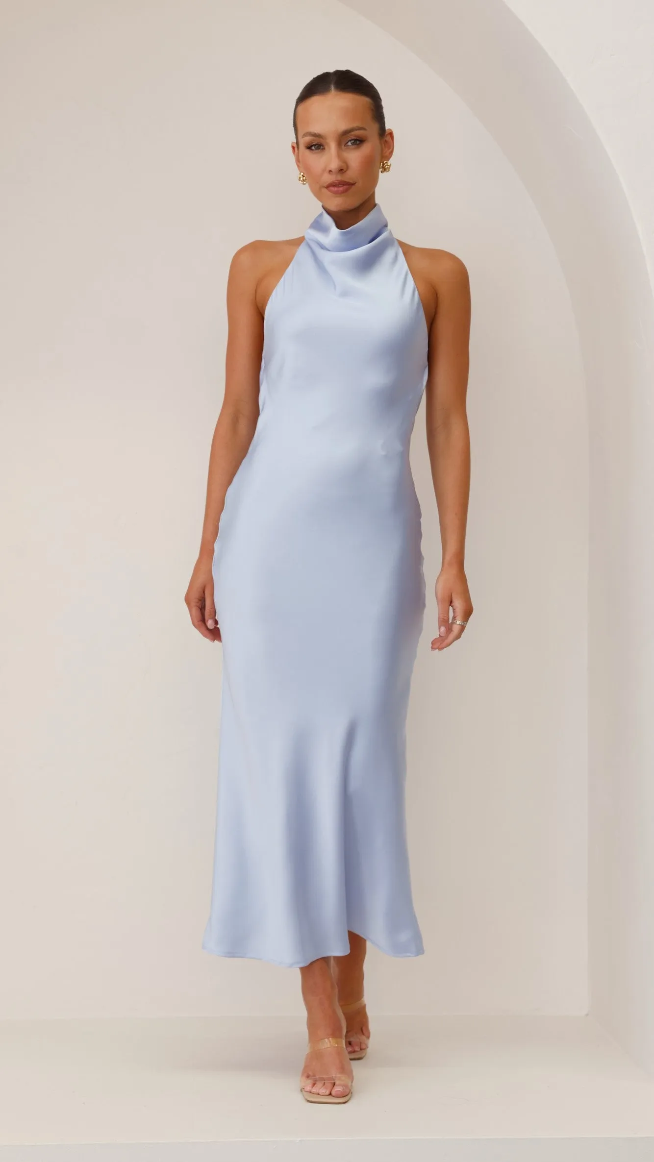Rina Maxi Dress - Blue
