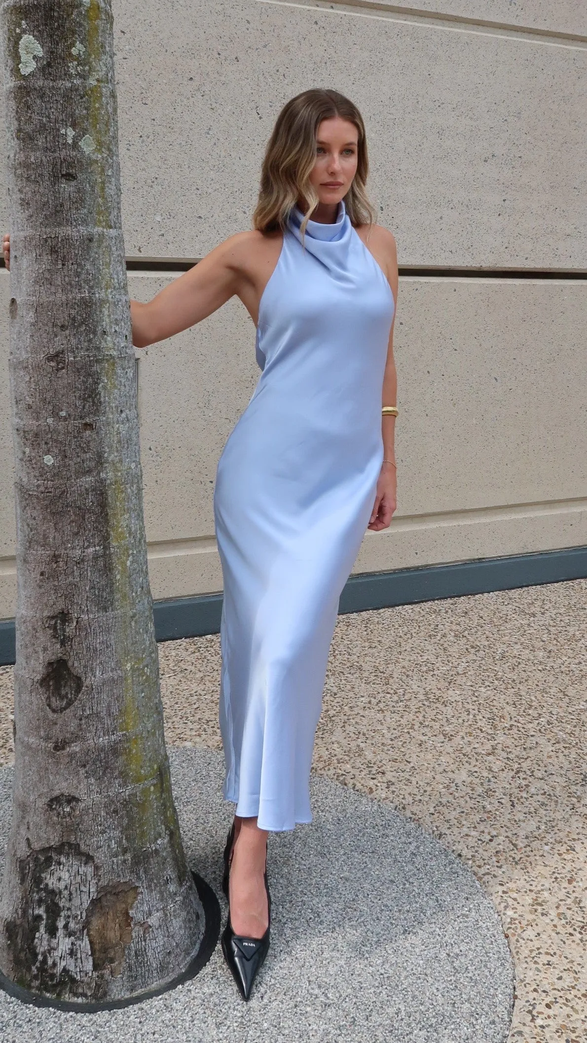 Rina Maxi Dress - Blue