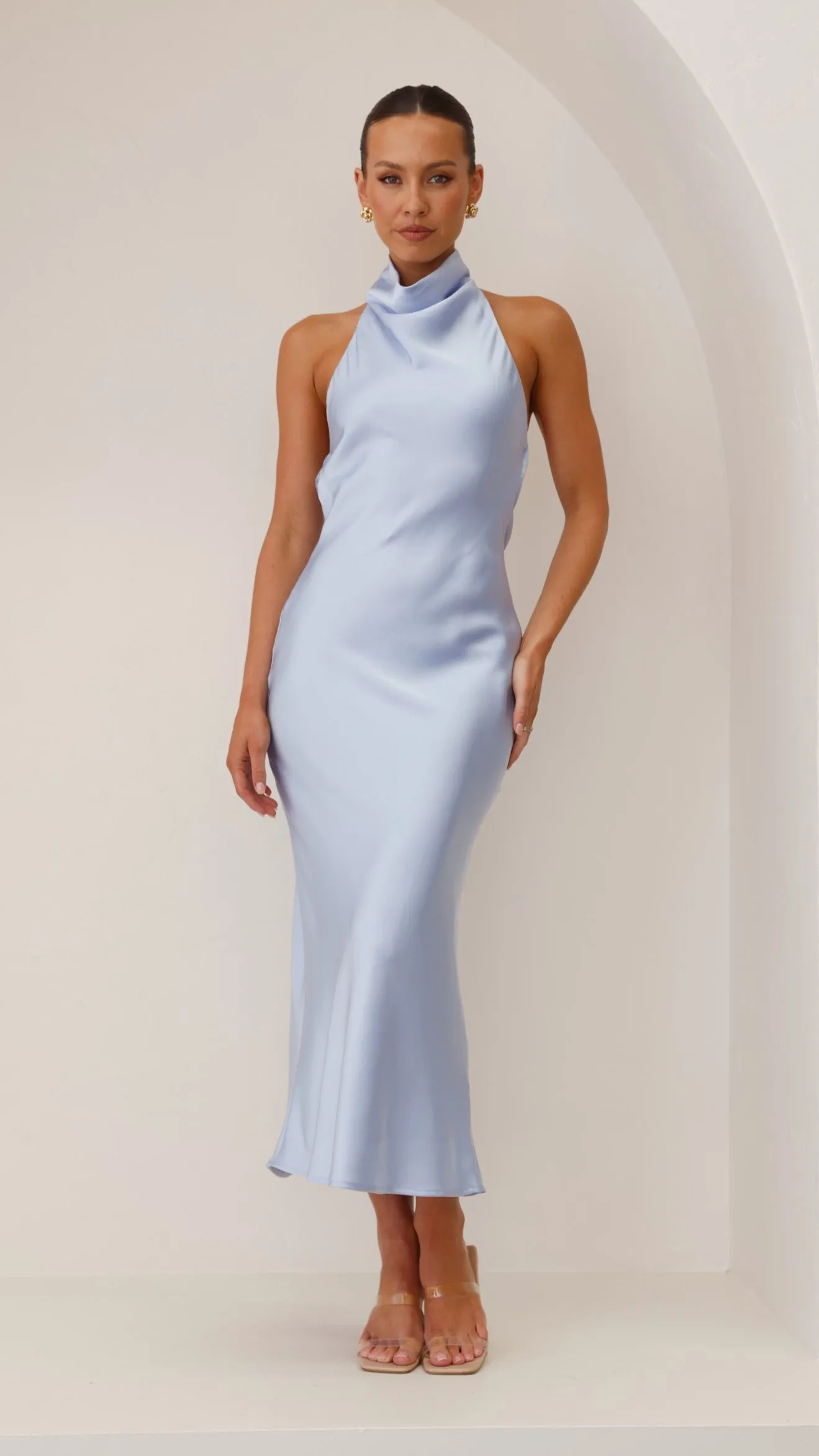 Rina Maxi Dress - Blue