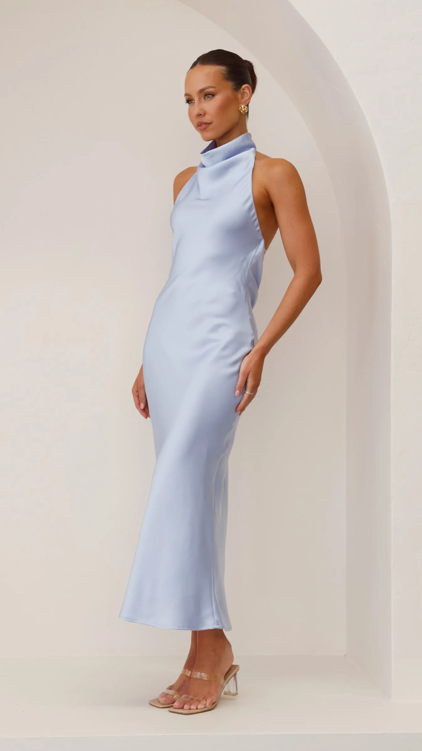 Rina Maxi Dress - Blue