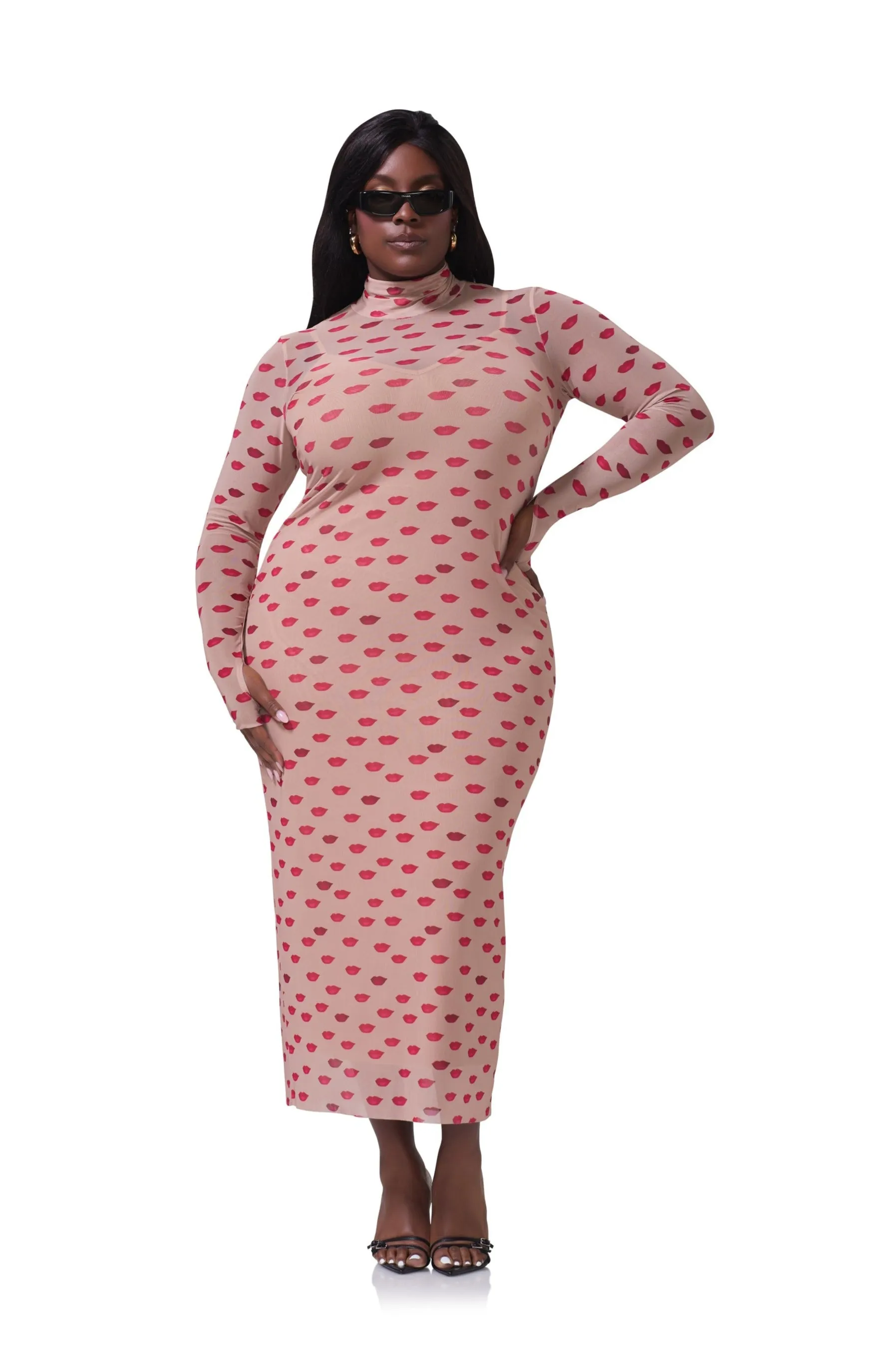 Shailene Dress - Almond Kiss